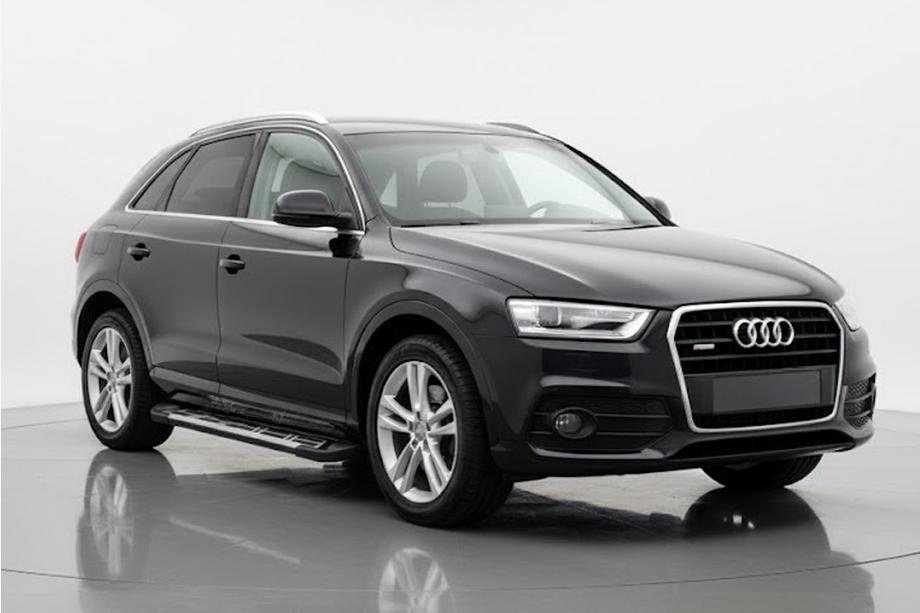 Audi Q3 2011-2019 Pedane Laterali Sunrise (2 pz, Alluminio) Image