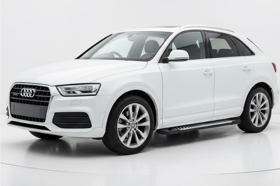 Audi Q3 2011-2019 Pedane Laterali Line (2 pz, Alluminio) Image