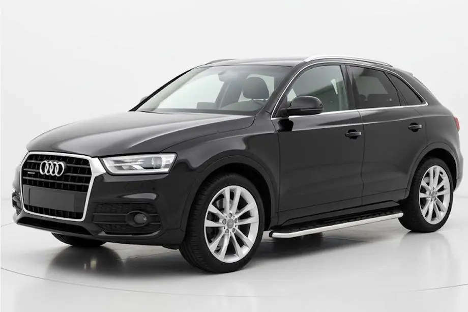 Audi Q3 2011-2019 Pedane Laterali Maydos V1 (2 pz, Alluminio e Acciaio Inox) Image