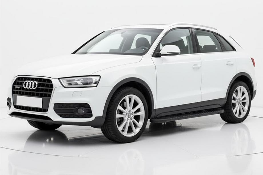 Audi Q3 2011-2019 Pedane Laterali Bosphorus Black (2 pz, Alluminio) Image