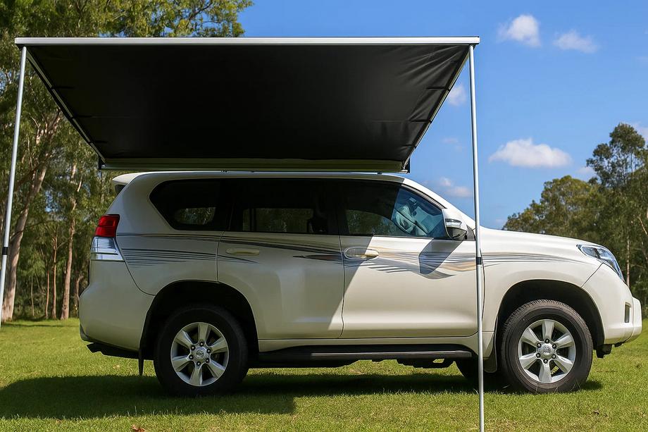 Tendalino auto con custodia in alluminio (Niken) 2 x 2,5 m Foto 3