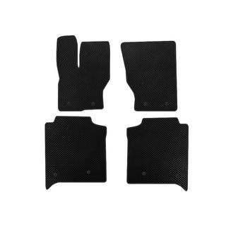 Tappetini EVA (Long, fila posteriore con console, Nero)