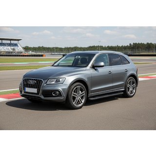 Pedane Laterali Bosphorus Black (2 pz, Alluminio) Audi Q5 2008-2017 foto 1