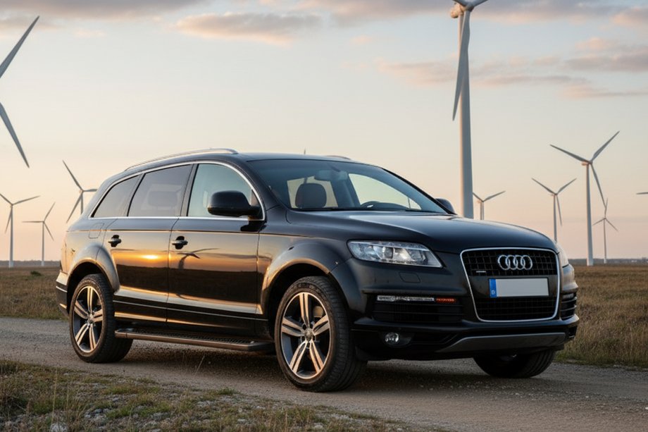 Audi Q7 2005-2015 Pedane Laterali Allmond Black (2 pz, Alluminio) Image