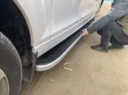 Audi Q7 2005-2015 Pedane Laterali Tayga (2 pz, Alluminio) foto 3