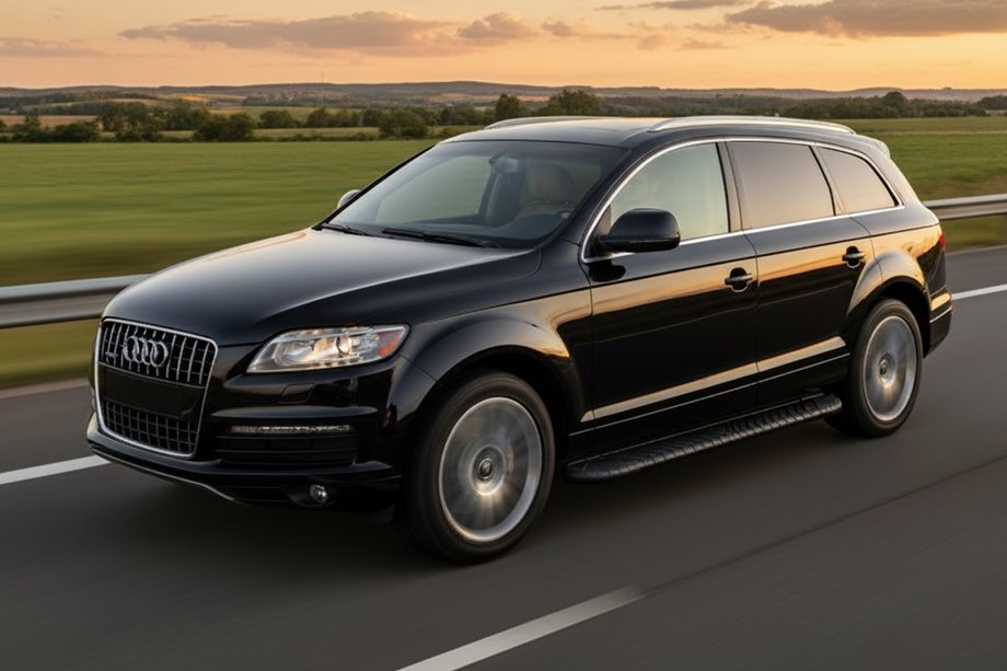 Audi Q7 2005-2015 Pedane Laterali Bosphorus Black (2 pz, Alluminio) Image