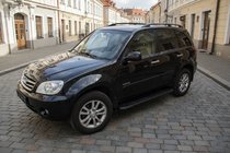 Chery Tiggo 1 2005-2016 Pedane Laterali Bosphorus Black (2 pz, Alluminio) foto 1