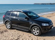 Chevrolet Captiva 2006-2019 Pedane Laterali RedLine Black (2 pz, Alluminio) foto 2