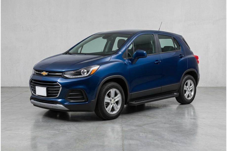 Chevrolet Trax 2012-2023 Pedane Laterali Allmond Black (2 pz, Alluminio) Image
