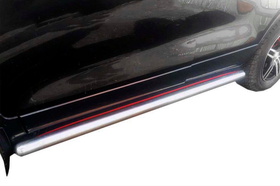 Chevrolet Trax 2012-2023 Barre Laterali (2 pz, Acciaio Inox) Image