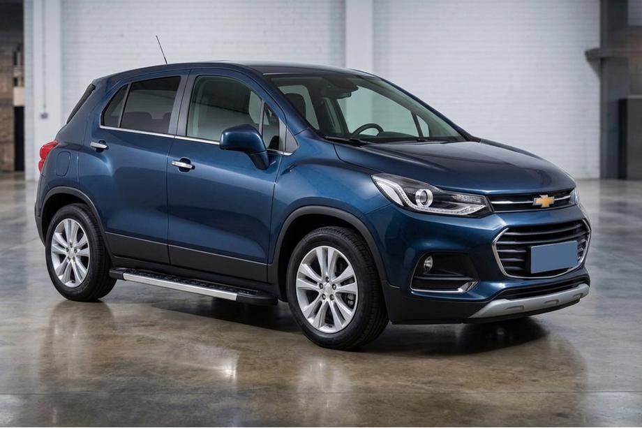 Chevrolet Trax 2012-2023 Pedane Laterali RedLine V1 (2 pz, Alluminio) Image