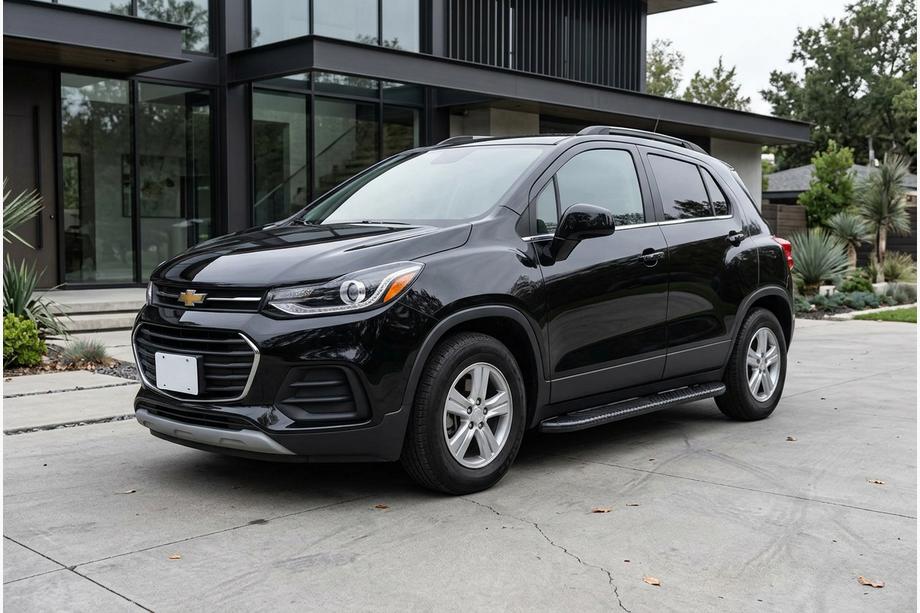 Chevrolet Trax 2012-2023 Pedane Laterali Bosphorus Black (2 pz, Alluminio) Image