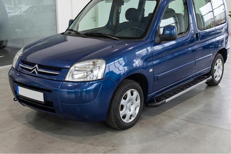 Citroen Berlingo 1996-2008 Pedane Laterali RedLine V1 (2 pz, Alluminio) Image