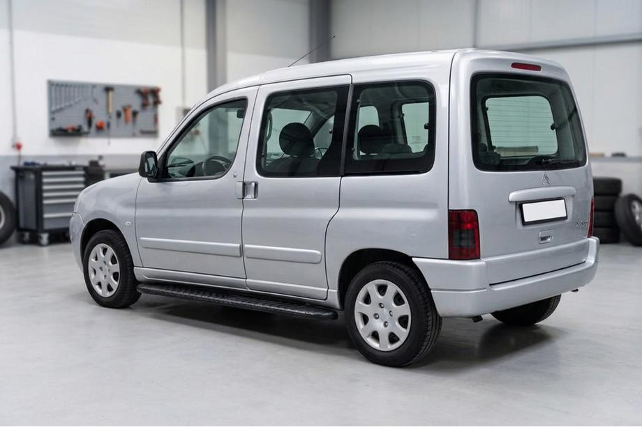Citroen Berlingo 1996-2008 Pedane Laterali Bosphorus Black (2 pz, Alluminio) Image