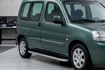 Peugeot Partner 1996-2008 Pedane Laterali Tayga Grey (2 pz, Alluminio) foto 1