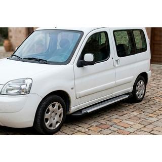 Pedane Laterali Line (2 pz, Alluminio) Peugeot Partner 1996-2008 foto 1