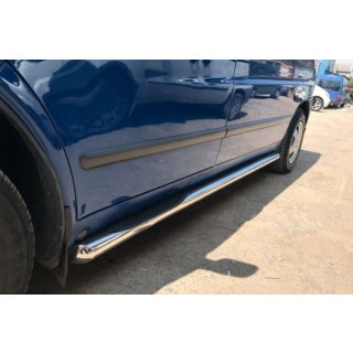 Tubi Laterali (2 pz, Acciaio Inox) Mercedes Vito W638 1996-2003 foto 2