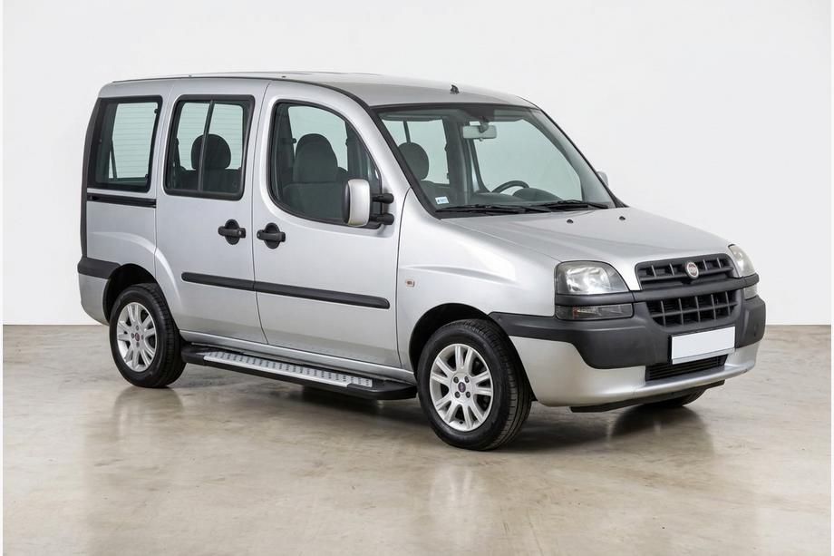 Fiat Doblo I 2001-2005 Pedane Laterali Allmond Grey (2 pz, Alluminio) Foto 1