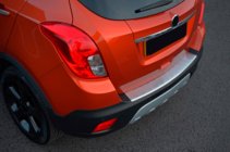 Chevrolet Trax 2012-2023 Protezione Paraurti Posteriore OmsaLine Acciaio Inox foto 8