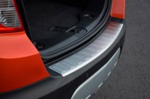 Chevrolet Trax 2012-2023 Protezione Paraurti Posteriore OmsaLine Acciaio Inox foto 1