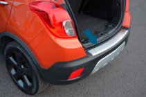 Chevrolet Trax 2012-2023 Protezione Paraurti Posteriore OmsaLine Acciaio Inox foto 7