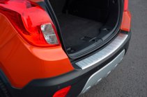 Chevrolet Trax 2012-2023 Protezione Paraurti Posteriore OmsaLine Acciaio Inox foto 6