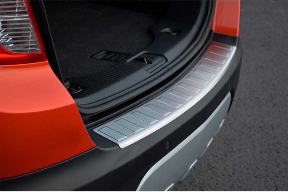 Chevrolet Trax 2012-2023 Protezione Paraurti Posteriore OmsaLine Acciaio Inox Image