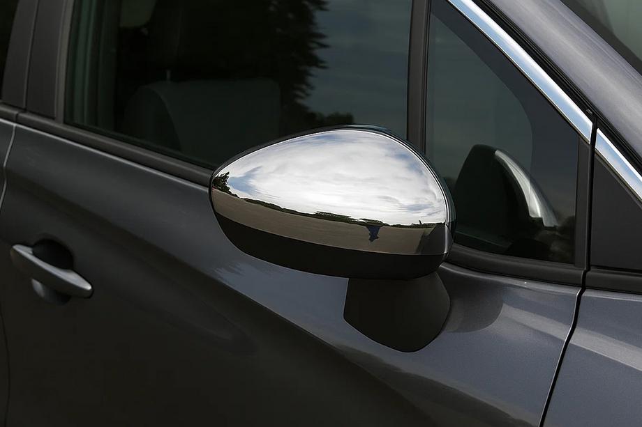 Citroen DS-3 2009-2016 Coperture Specchietti (2 pz, Acciaio Inox) Image