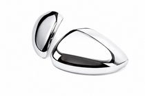 Citroen DS-4 2010-2015 Coperture Specchietti (2 pz, Acciaio Inox) OmsaLine - Acciaio Inox Italiano foto 5