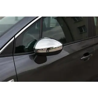 Coperture Specchietti (2 pz, Acciaio Inox) foto 1