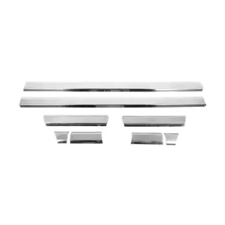 Set Modanature Porta Acciaio Inox Fiat Ducato 2006-2025 foto 2