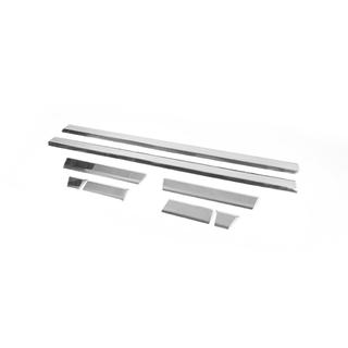 Set Modanature Porta Acciaio Inox foto 3
