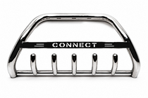 Ford Connect 2002–2006 Protezione Anteriore WT004 (Acciaio Inox) 60 mm foto 2
