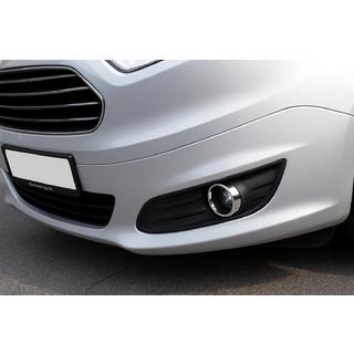 Coperture per fendinebbia (2014-2018, 2 pz, acciaio inox) Ford Courier 2014-2023 foto 2