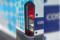 Ford Transit 2014- Coperture Cromate Fanali Posteriori (2 pz, plastica) foto 3