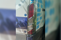 Ford Transit 2014- Coperture Cromate Fanali Posteriori (2 pz, plastica) foto 2