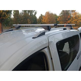Barre portatutto trasversali per barre longitudinali standard con chiave Wizard V1 (2 pz) foto 1
