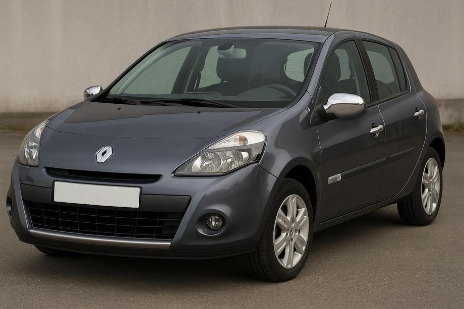 Renault Clio III 2005-2012 Coperture Specchietti (2 pz, Acciaio Inox) Image