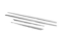 Renault Megane III 2009-2016 Modanature porta acciaio inox (HB, 4 pz) foto 3