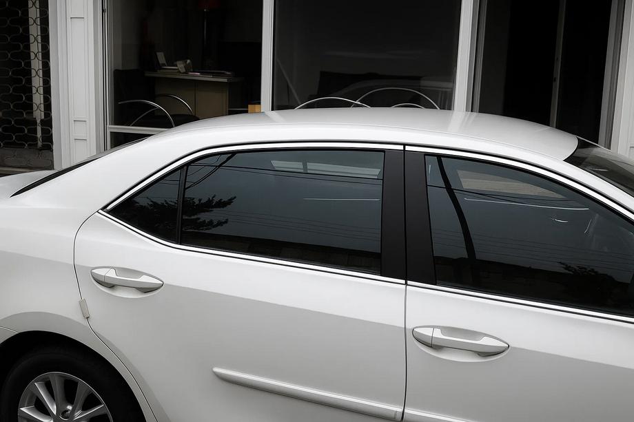Toyota Corolla 2013-2019 Cornici Superiori Porta Acciaio Inox (4 pz) Image