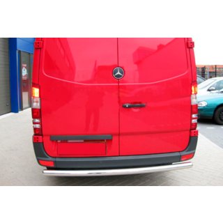 Protezione Posteriore AK002 (Acciaio Inox) Mercedes Sprinter W906 2006–2018 foto 1