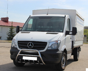 Mercedes Sprinter W906 2006–2018 Parabullbar WT003 (Acciaio Inox) 60mm, con scritta foto 7