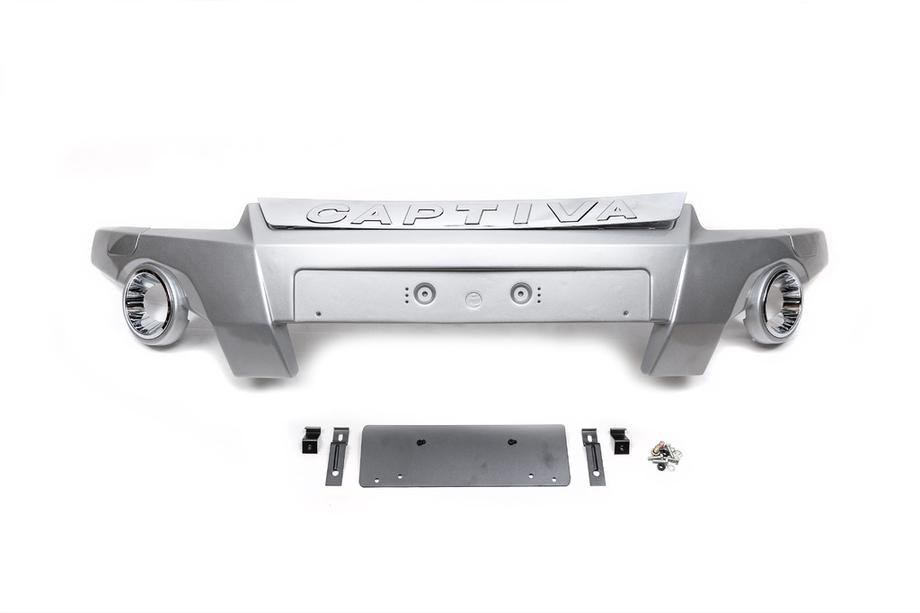 Chevrolet Captiva 2006-2019 Protezione anteriore (plastica) Image