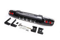 Kia Sorento I BL 2002-2009 Minigonna posteriore S0401 (plastica) foto 2