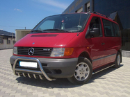 Mercedes Vito W638 1996-2003 Protezione Anteriore WT003/4 (Acciaio Inox) senza scritta, 51mm foto 5