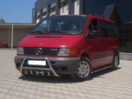 Mercedes Vito W638 1996-2003 Protezione Anteriore WT003/4 (Acciaio Inox) senza scritta, 51mm foto 7
