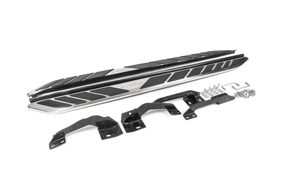 Range Rover Evoque 2012-2018 Pedane Laterali OEM-V1 (2 pz, Alluminio) Image