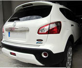 Nissan Qashqai 2007-2010 Diffusore posteriore Meliset (primer per verniciatura) foto 1