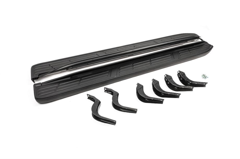 Toyota Land Cruiser Prado 150 2009-2023 Pedane Laterali OEM (2 pz, Alluminio) Image