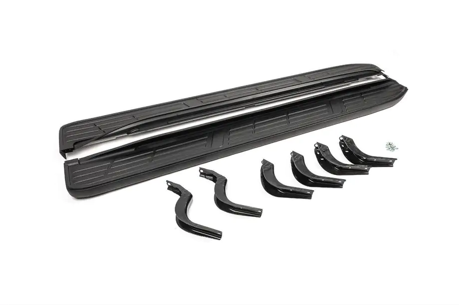Toyota Land Cruiser Prado 150 2009-2023 Pedane Laterali OEM (2 pz, Alluminio) Image